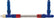 Allstar Performance Fuel Line Kit 9-5/8in BG Demon ALL26157