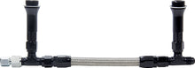 Load image into Gallery viewer, Allstar Performance Fuel Line Kit 9-5/16in Std Holley -6AN Black ALL26164