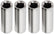 Allstar Performance Valve Cover Hold Down Nuts 1/4in-20 Thread 4pk ALL26320