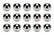 Allstar Performance Roller Slide Trans Ball Kit 1/4in 15pk ALL26960-15