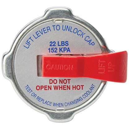Allstar Performance Radiator Cap with Lever — 20-24 PSI Standard Size | ALL30131