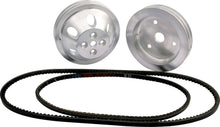 Load image into Gallery viewer, Allstar Performance 1:1 Pulley Kit Block Mount PS ALL31080