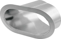 Allstar Performance Exhaust Shield Oval Dual Angle Exit ALL34182