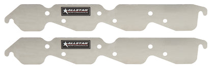 Allstar Performance Exhaust Block Off Plates — Big Block Chevy, Aluminum | ALL34219