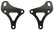 Allstar Performance Motor Mounts SBC Front 2in Offset 1pr ALL38109