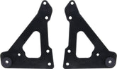 Allstar Performance Front Engine Plate 2pc w/ Bushings Black ALL38145