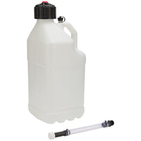 Allstar Performance Utility Jug 5 Gal w/Filler Hose Clear ALL40120