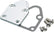 Allstar Performance SBC F/P Block Off Plate Clear ALL40301