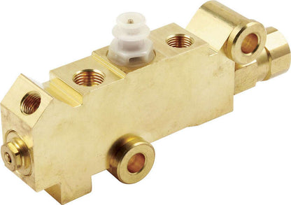 Allstar Performance Brake Combination Valve — Disc/Drum, Brass | ALL41040