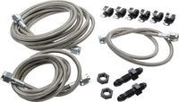 Allstar Performance Front End Brake Line Kit Mod Aftermarket Calipers ALL42061