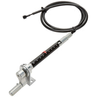 Allstar Performance Short Remote Brake Bias Adjuster — Crank Type, Natural Finish | ALL42078