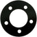 Allstar Performance Wheel Spacer Steel 1/16in 5x5 ALL44124