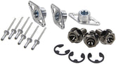 Allstar Performance Sprint Wheel Cover Bolt Kit Titanium ALL44266