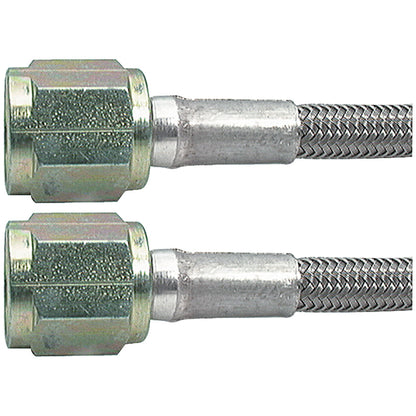 Allstar Performance AN Hose Assembly — 32in -3AN, -4 AN Straight Female to -4 AN Straight Female | ALL46310-32