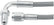 Allstar Performance 24in #3 Line -3 Str/90 Deg 3/8-24 Inv Flr ALL46332-24