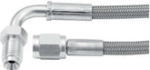 Allstar Performance 48in #3 Line -3 Str/90 Deg 3/8-24 Inv Flr ALL46332-48