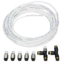 Allstar Performance Nylon Brake Line Kit for use w/o Gauges ALL48018
