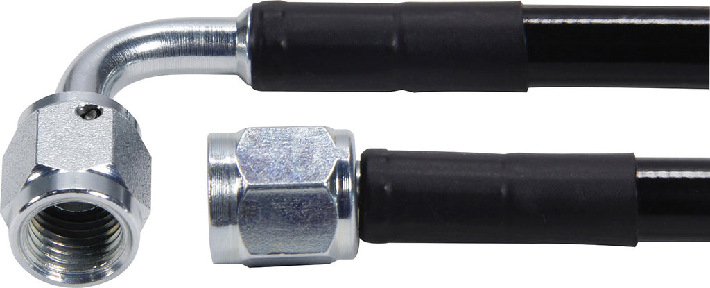 Allstar Performance Coated Line #3 Str to 90 Steel Ends 40in ALL48434-40