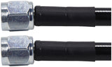 Allstar Performance Coated Line #4Str to Str Steel Ends 32in ALL48440-32