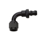 Allstar Performance Pushlock Hose End Black 90 Deg Elbow -6 ALL49452