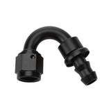 Allstar Performance Pushlock Hose End Black 150 Deg Elbow -12 ALL49475