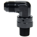 Allstar Performance AN To NPT Swivel 90 Deg -8 x 1/4in ALL49591