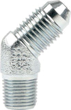 Allstar Performance Adapter Fitting -4 To 1/8 NPT 45 Degree ALL50011