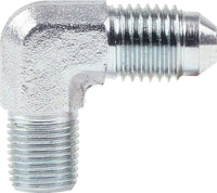 Allstar Performance Adapter Fitting -4 to 1/8 NPT 90 Deg 10pk ALL50019-10