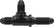 Allstar Performance Bulkhead on the Run Black -3 ALL50096