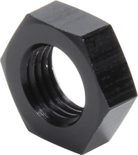 Allstar Performance Bulkhead Nuts -4 AN 10-Pack — Black Anodized Aluminum | ALL50099-10