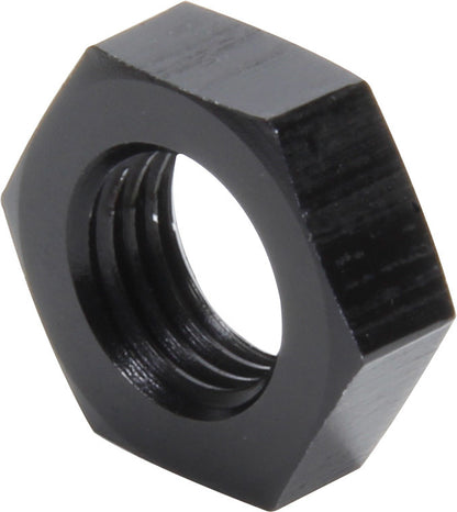 Allstar Performance Bulkhead Nuts -4 AN 10-Pack — Black Anodized Aluminum | ALL50099-10