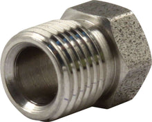 Load image into Gallery viewer, Allstar Performance Inverted Flare Nut 10pk 7/16-24 for 1/4 Line S/S ALL50117