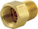 Allstar Performance Adapter Fittings 1/8 NPT to 3/16 50pk ALL50120-50