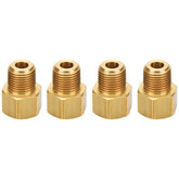 Allstar Performance Adapter Fittings 1/8 NPT to 1/4 Line 4pk ALL50121