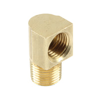 Allstar Performance Adapter Fittings 1/8 NPT to 3/16 90 Deg 50pk ALL50125-50