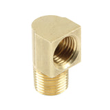 Allstar Performance Adapter Fittings 1/8 NPT to 3/16 90 Deg 50pk ALL50125-50