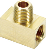 Allstar Performance Inverted Flare Tee 3/16in w/ 1/8NPT Male ALL50135-10