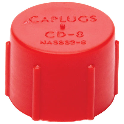 Allstar Performance 8 AN Dust Cap — Plastic Red, Set of 20 | ALL50804