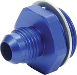 Allstar Performance Carb Fitting w/washer 7/8-20 to -6 Male Blue ALL50894