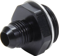 Allstar Performance Carb Fitting w/washer 7/8-20 to -6 Male Black ALL50896