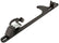 Allstar Performance Throttle Bracket Lokar Black 4150/Edelbrock ALL54215