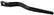 Allstar Performance Torsion Arm LF S-Bend Black ALL55002
