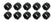 Allstar Performance 1in Coarse Thread Nut 1-1/8in Wrench 10pk ALL56068-10