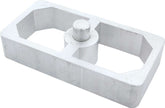 Allstar Performance Alum Lowering Block 1.00in ALL56130