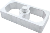 Allstar Performance Alum Lowering Block 1.00in ALL56130