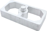 Allstar Performance Alum Lowering Block 1.00in ALL56130