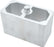 Allstar Performance Alum Lowering Block 3.00in ALL56134