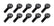 Allstar Performance Pro Rod End LH Moly PTFE Lined 5/8 10pk ALL58085-10