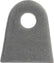 Allstar Performance 1/4in Flat Tabs 25pk 3/8in Hole ALL60007-25