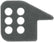 Allstar Performance Trailing Arm Bracket 5/8 Holes ALL60046